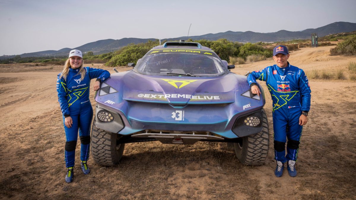 Extreme E, ABT Cupra XE, Sebastein και Klara Andersson. 2023