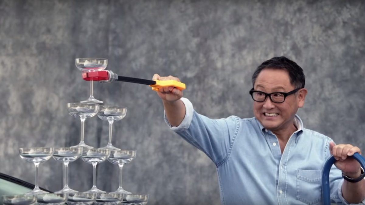 Akio Toyoda LS 500 διαφημιστικό σποτ