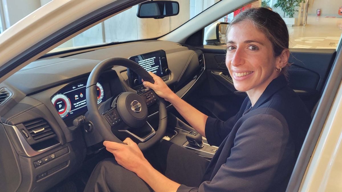 Άννα Ντουτουνάκη Nissan Qashqai 2022