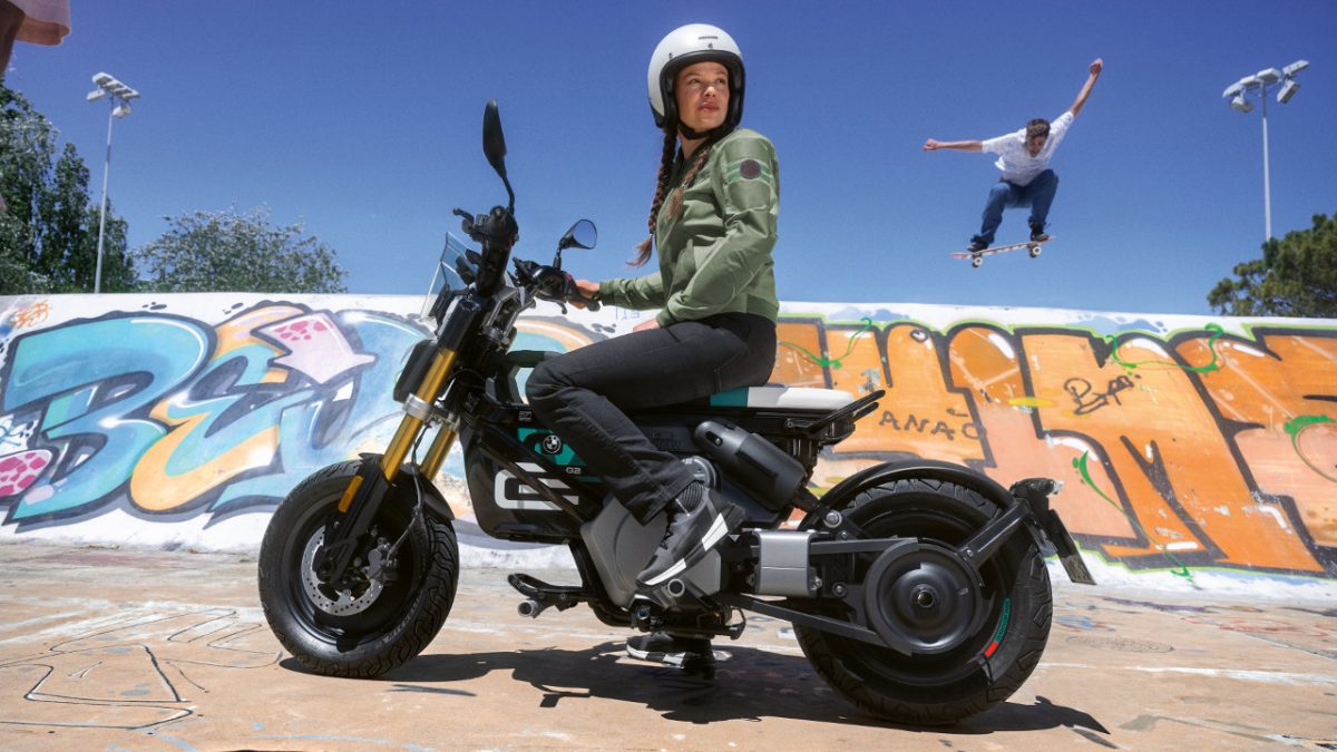 Νέα BMW CE 02 ηλεκτρική μοτοσικλέτα