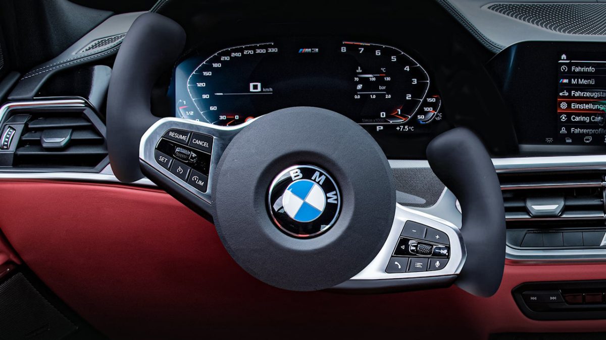 Πατέντα τιμόνι BMW