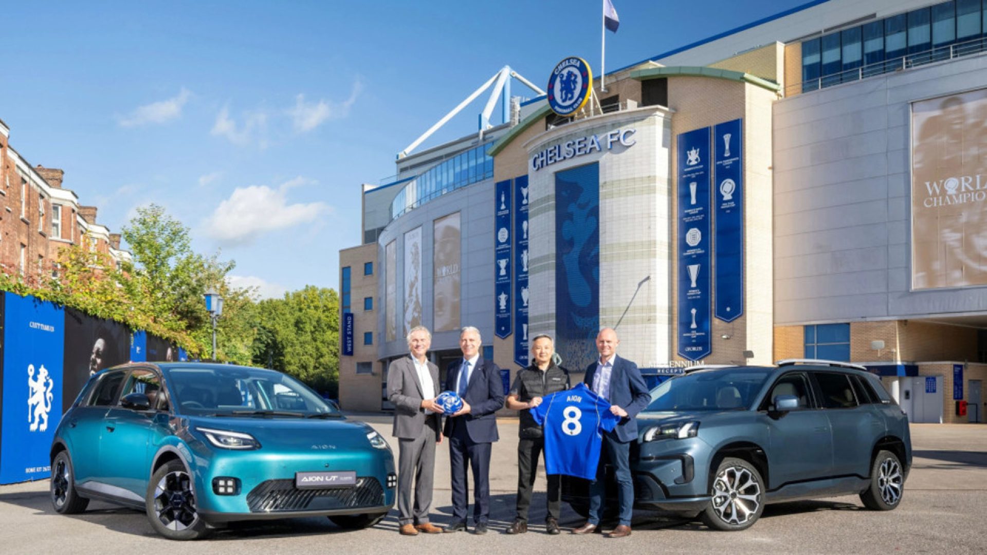 Chelsea FC συνεργασία με GAC Aion 2026