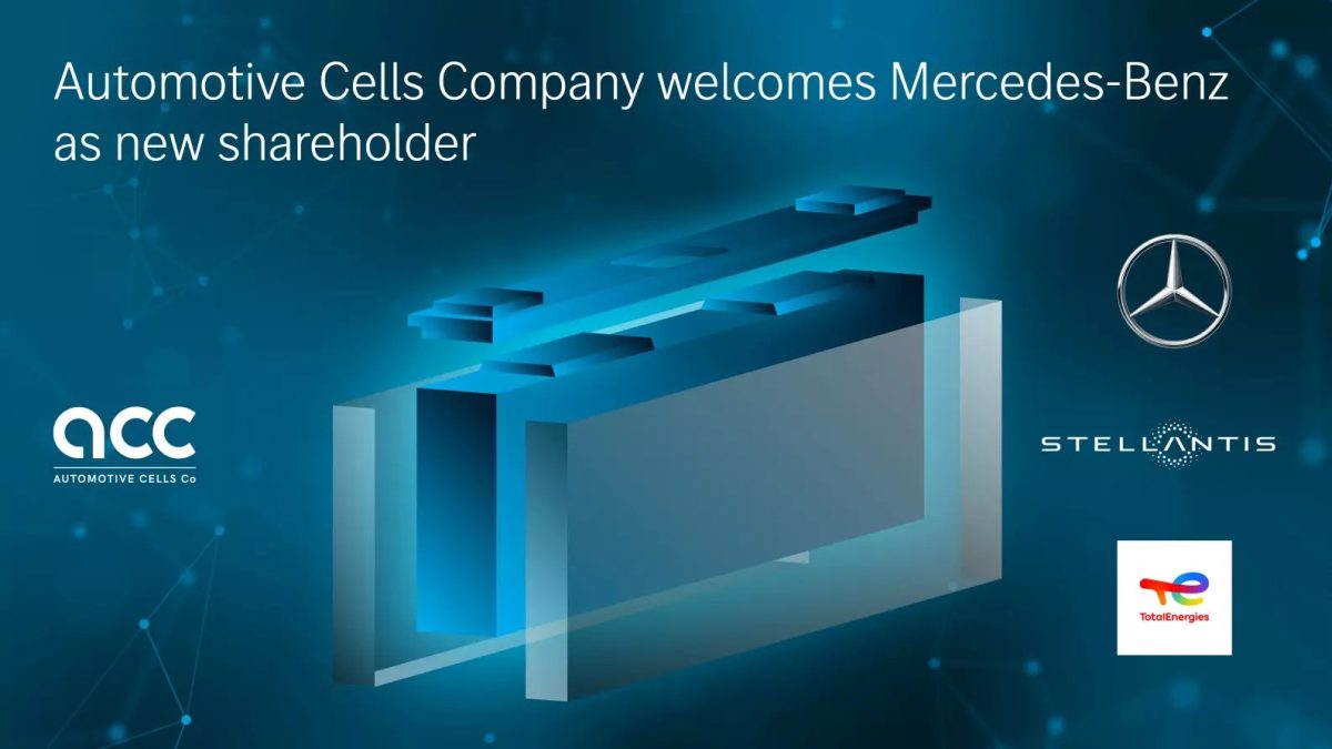 Stellantis και mercedes Automotive Cells Company 2021