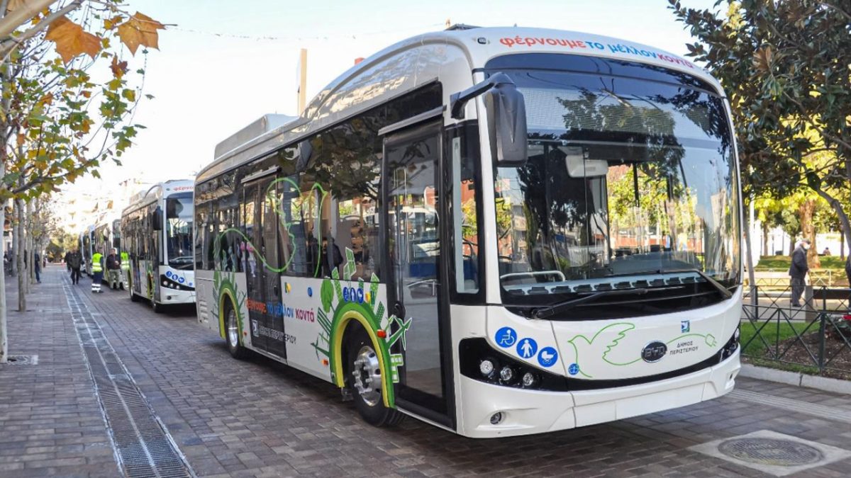 ηλεκτρικά λεωφορεία