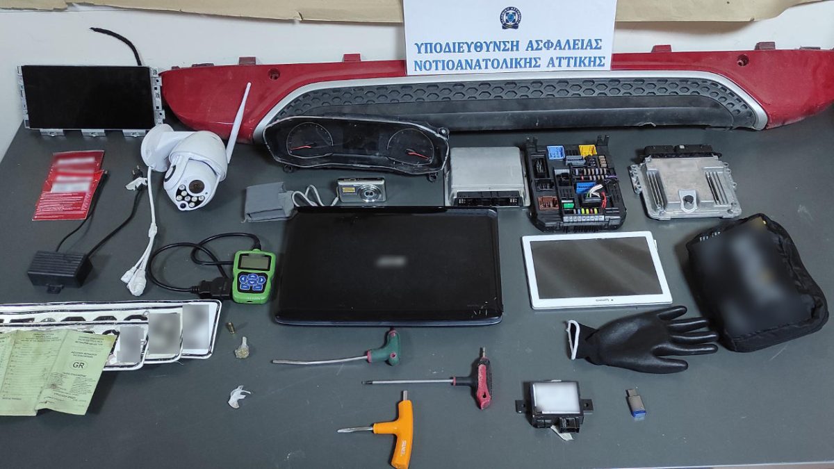 κλοπές αυτοκινήτων ελληνική αστυνομία 2022