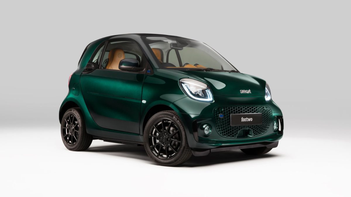 2021 Mercedes Smart Racing Green EQ