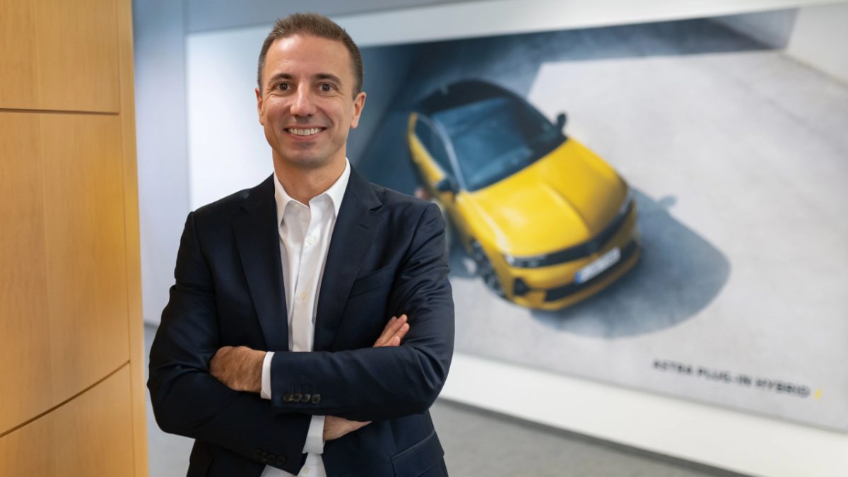 Florian Huettl CEO Opel στην Ελλάδα 2023