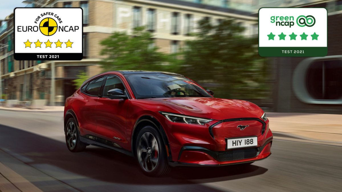 Ford Mustang Mach-E Euro και Green NCAP 2021
