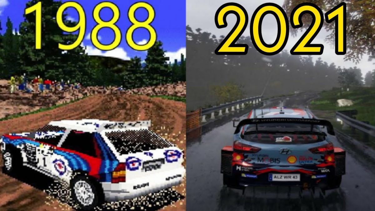 εξέλιξη rally videogames