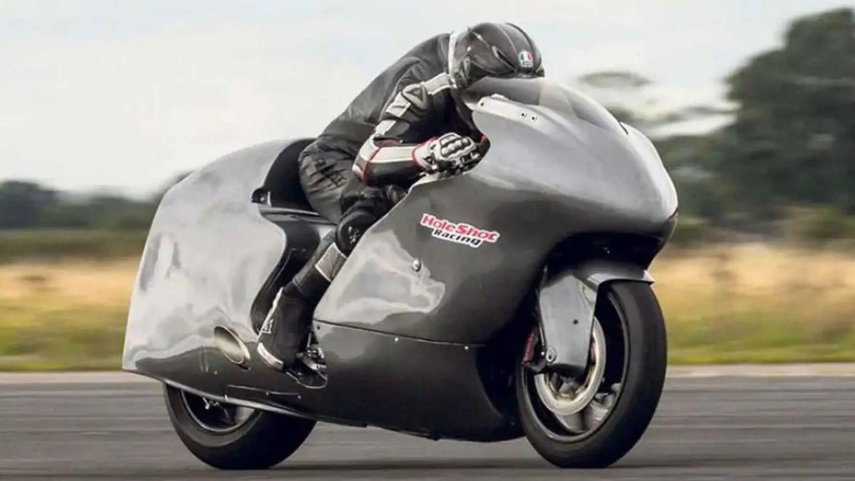 Guy Martin Suzuki Hayabusa ρεκόρ ταχύτητας