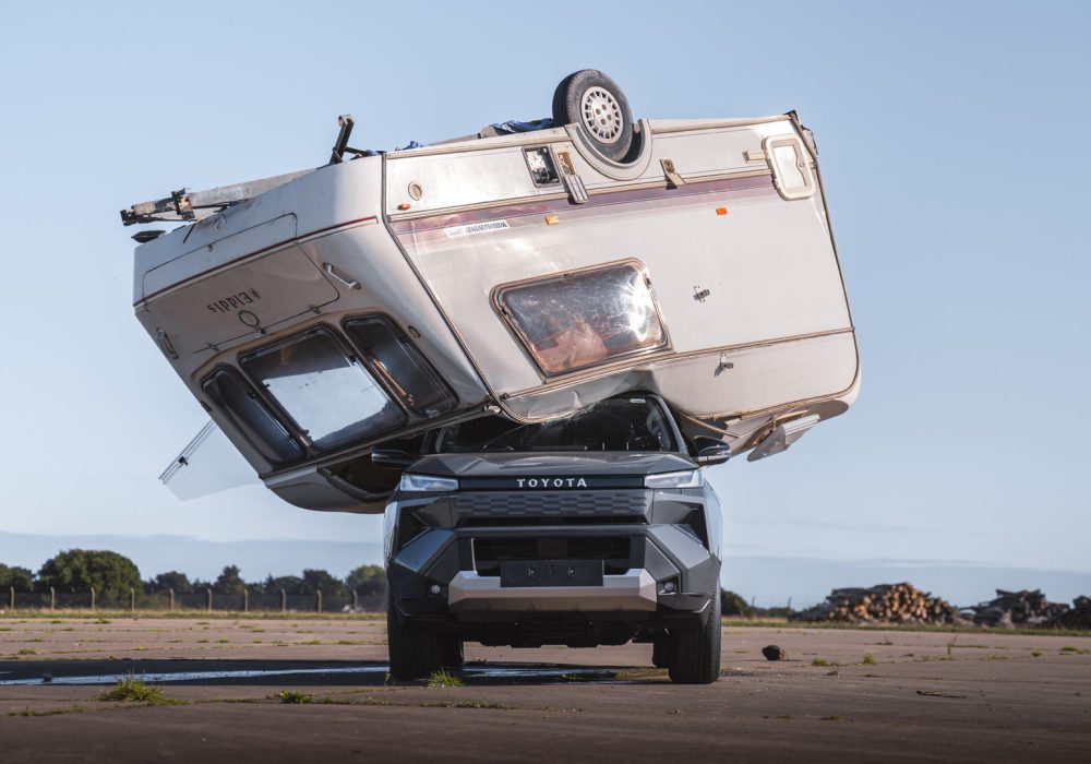 Toyota Hilux EV Crash