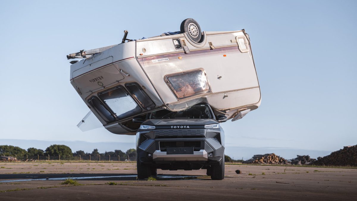 Toyota Hilux EV Crash