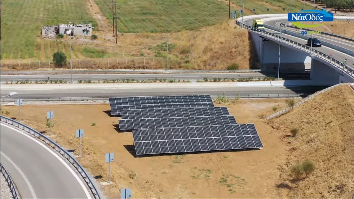 Ιονία Οδός φωτοβολταϊκό πάρκο 2021