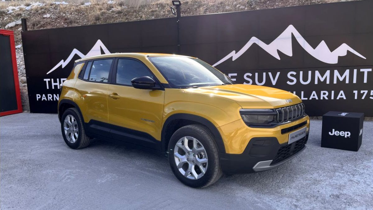 Jeep Avenger test drive 2024