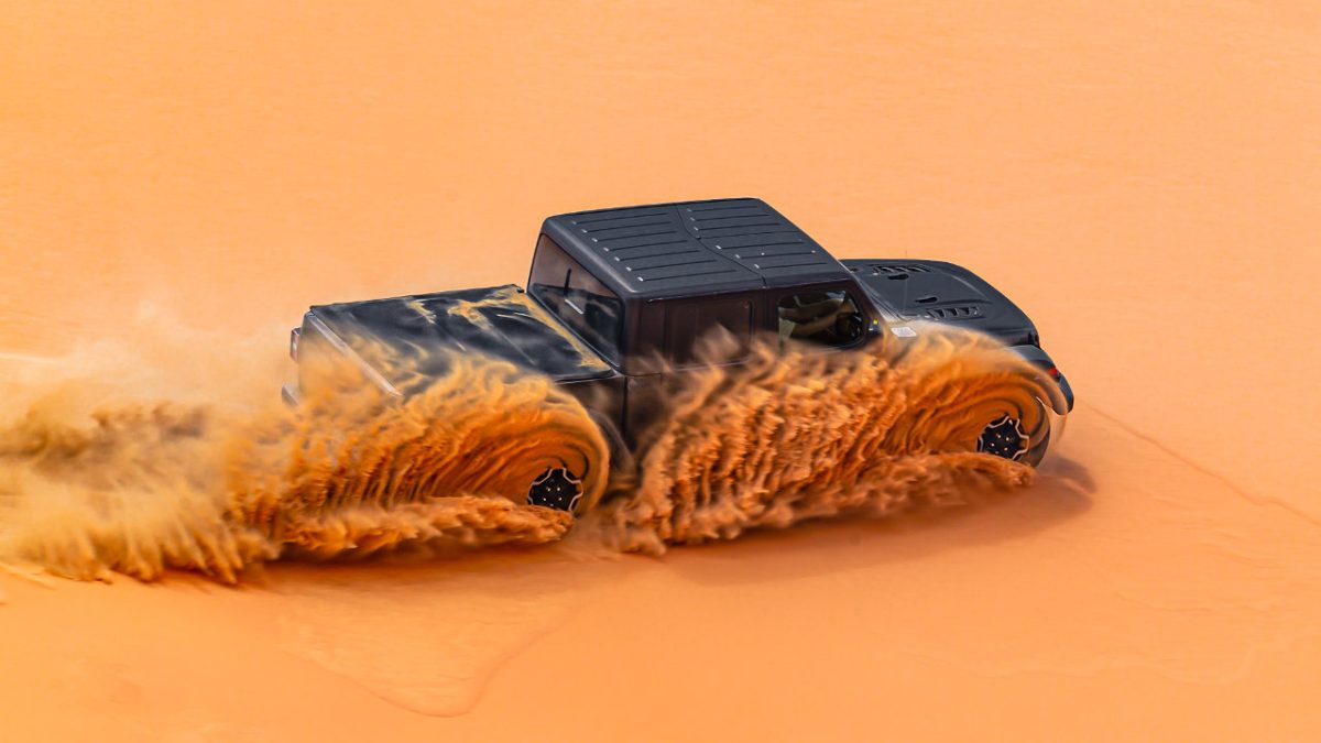 Jeep Gladiator Ηνωμένα Αραβικά Εμιράτα 2022