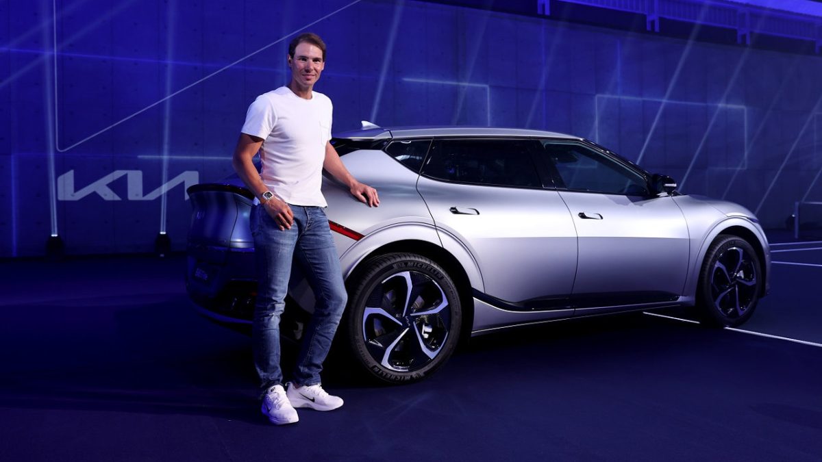 KIA Rafael Nadal και KIA EV6 2021