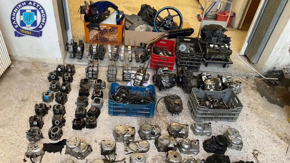 κλοπές μοτοσυκλετών