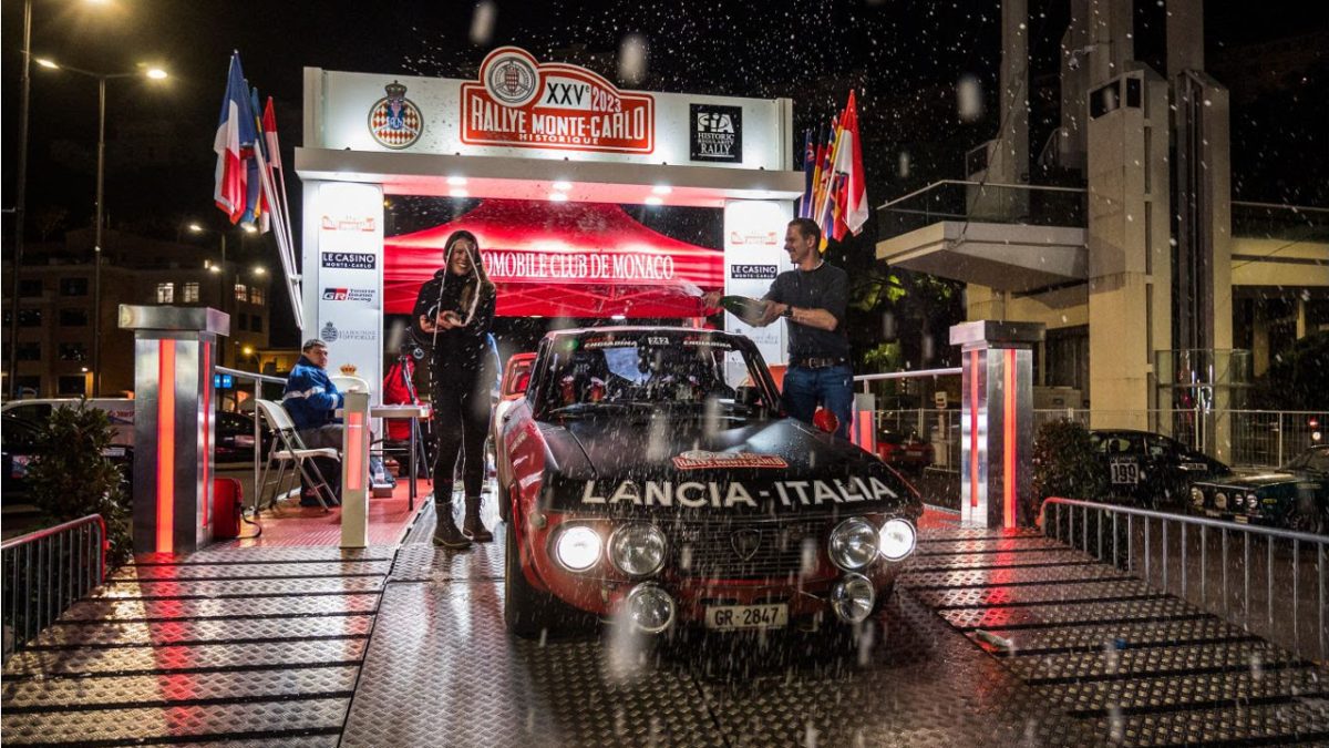 Lancia Fulvia Coupe ιστορικό ράλι Monte Carlo