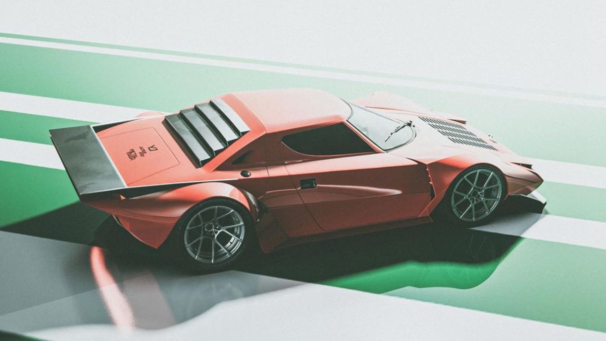 Lancia Stratos renderings 2021