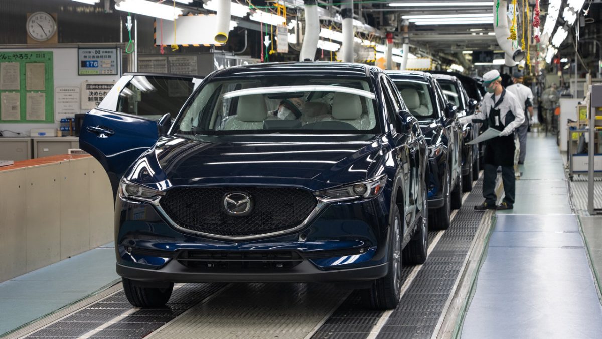 Mazda Ιαπωνία εργοστάσιο Hofu 2021