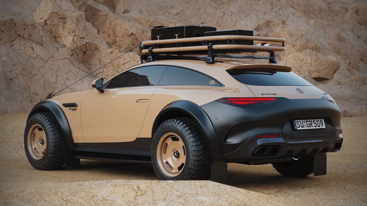 Mercedes SL63 AMG Shootingbrake All-Terrain Plus Maybach-line