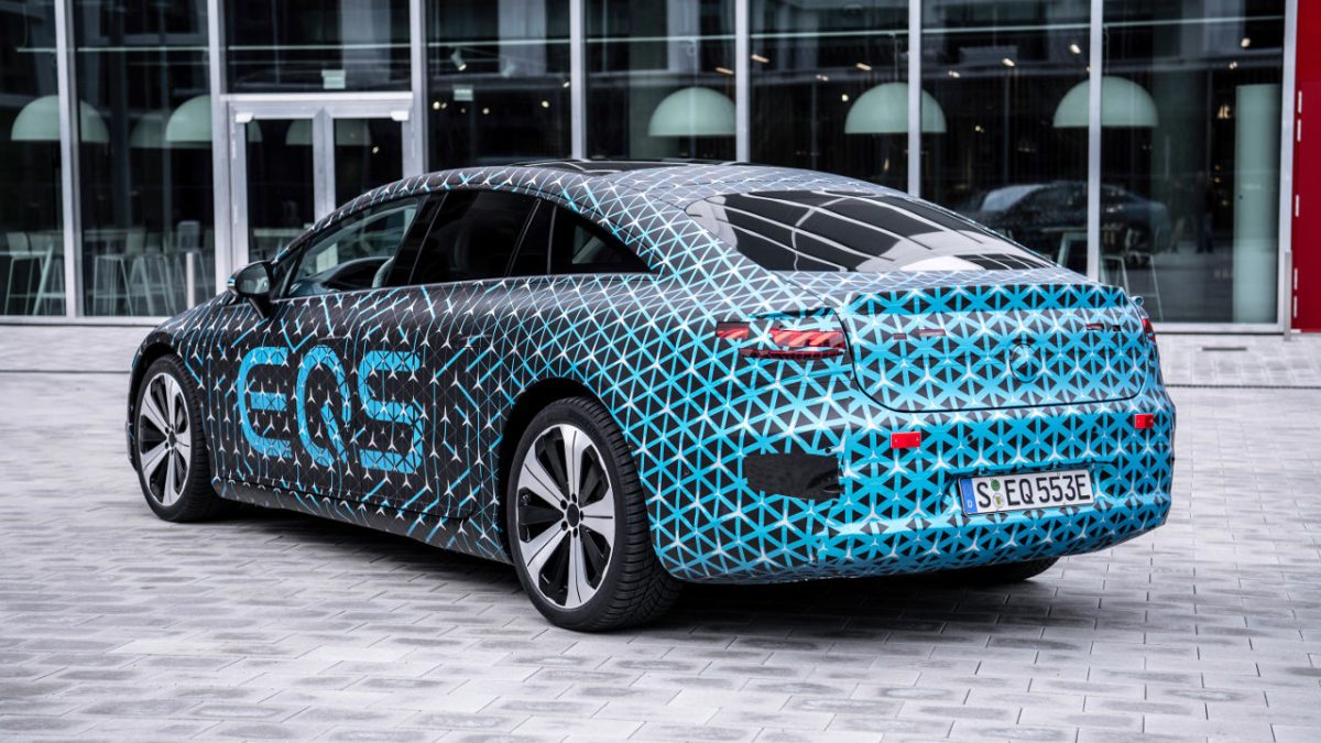 Mercedes EQS 2021 ηλεκτρική Mercedes