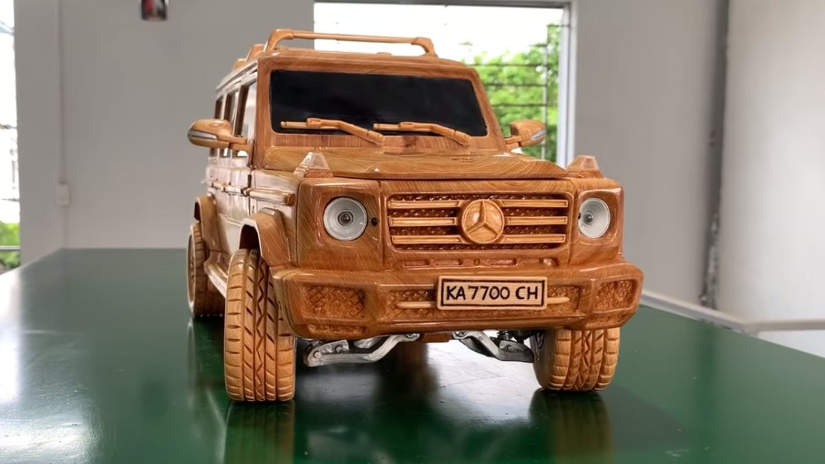 Mercedes G-Class ξύλινη