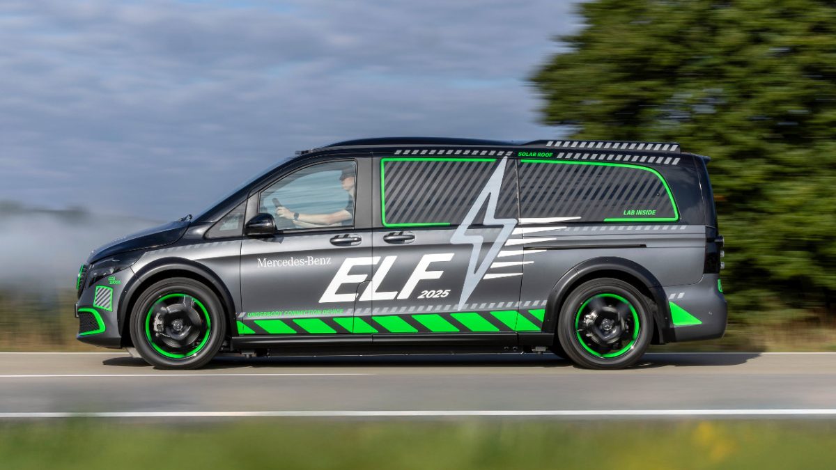 Mercedes-Benz ELF πειραματικό ηλεκτρικό van 2025