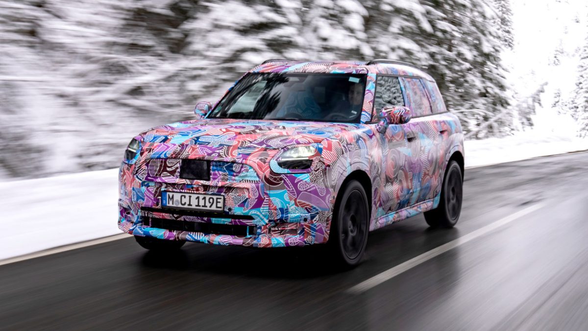 Νέο ηλεκτρικό Mini Countryman Made in Germany