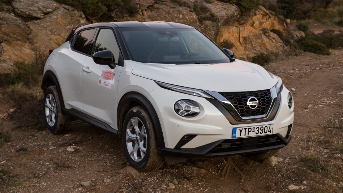 Nissan Juke 2020 Δοκιμή Traction