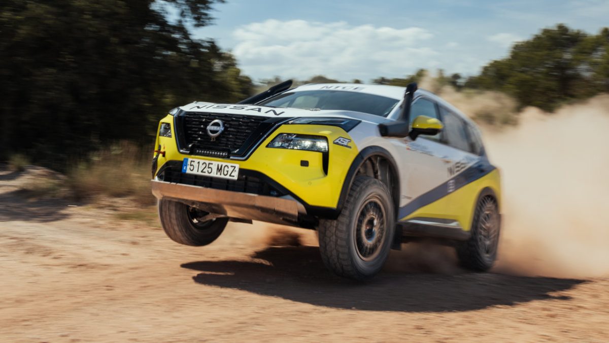 Στο Rally Aragon Baja με το 4κίνητο X-Trail e-Power