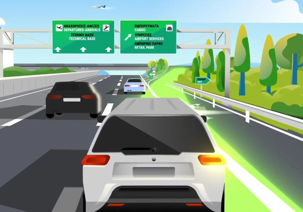 parking του αεροδρομίου