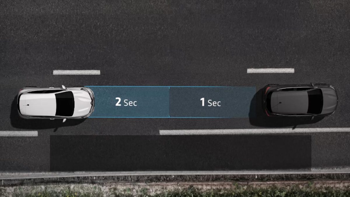 Renault Safety Distance Warning