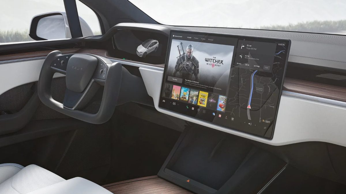 Tesla Passenger Play 2021 game over
