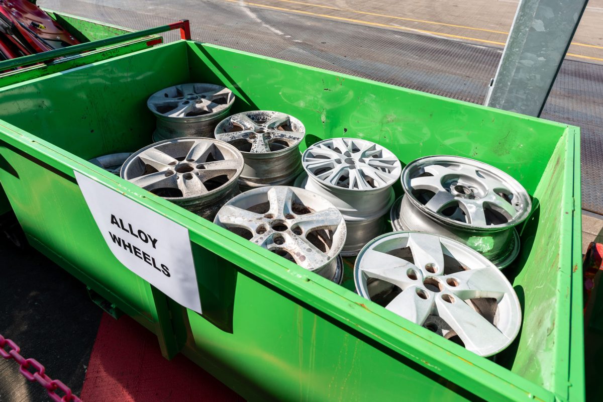 ανακυκλωμένες ζάντες