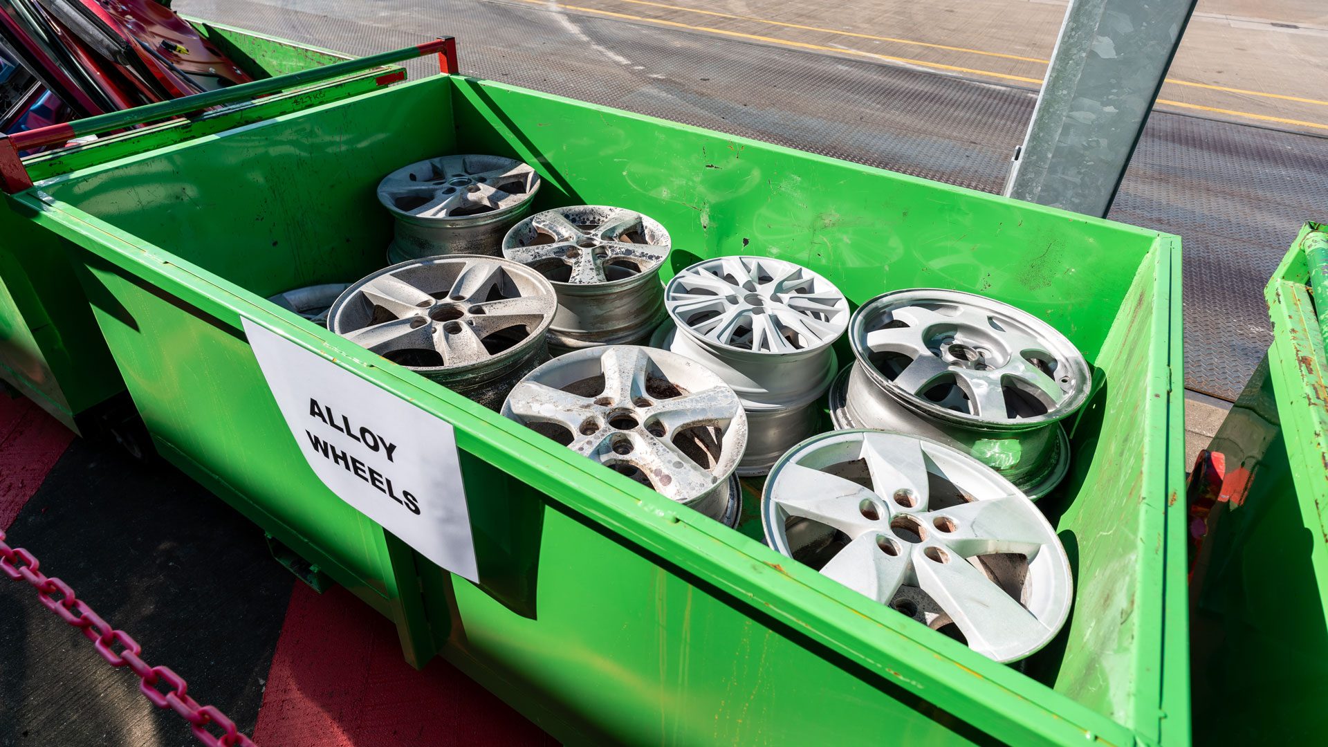 ανακυκλωμένες ζάντες