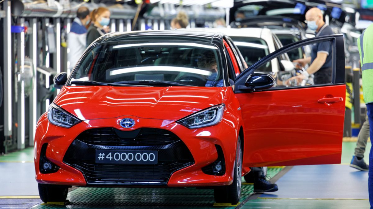 toyota Yaris παραγωγή Ευρώπη