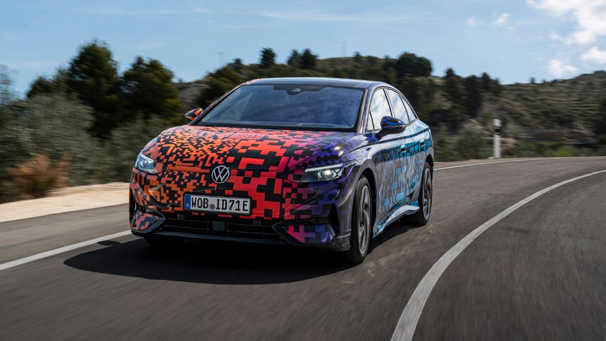 Νέο Volkswagen ID.7 περισσότερες λεπτομέρειες