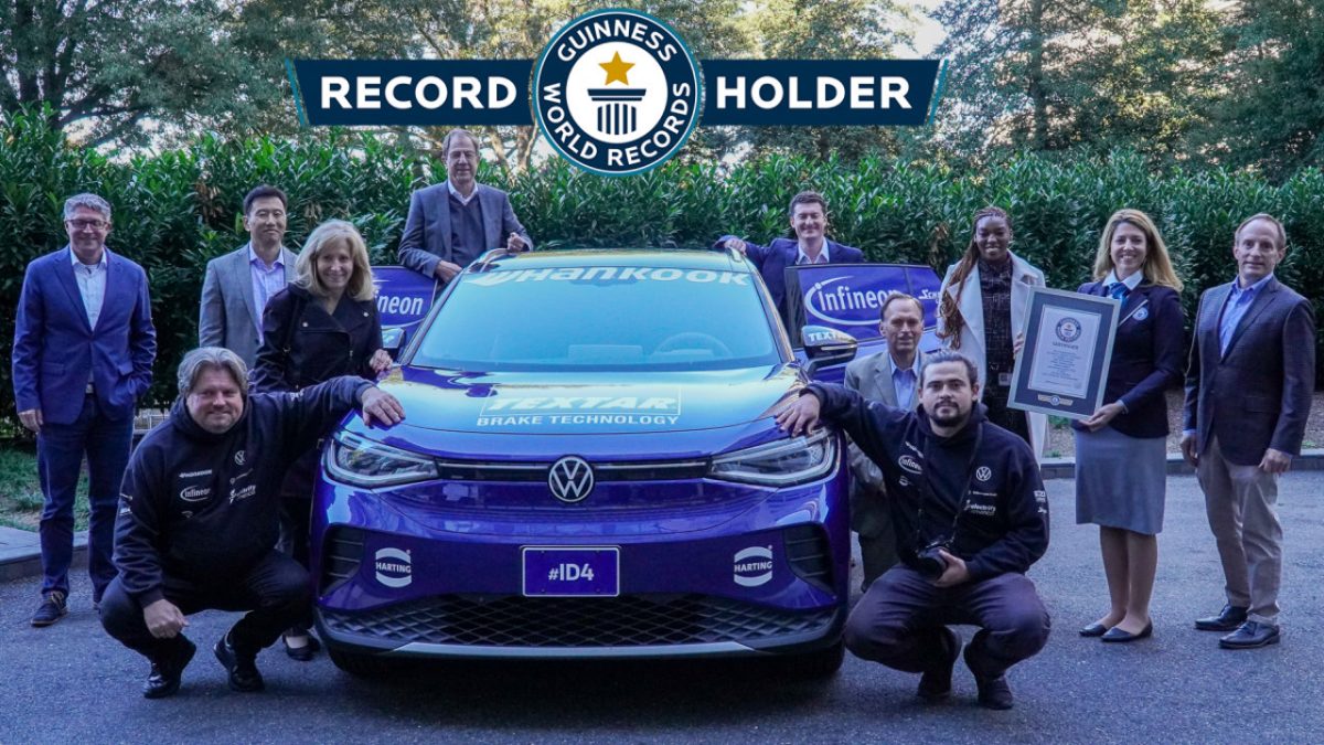 VW ID.4 ρεκόρ Guinness Η.Π.Α. 2021
