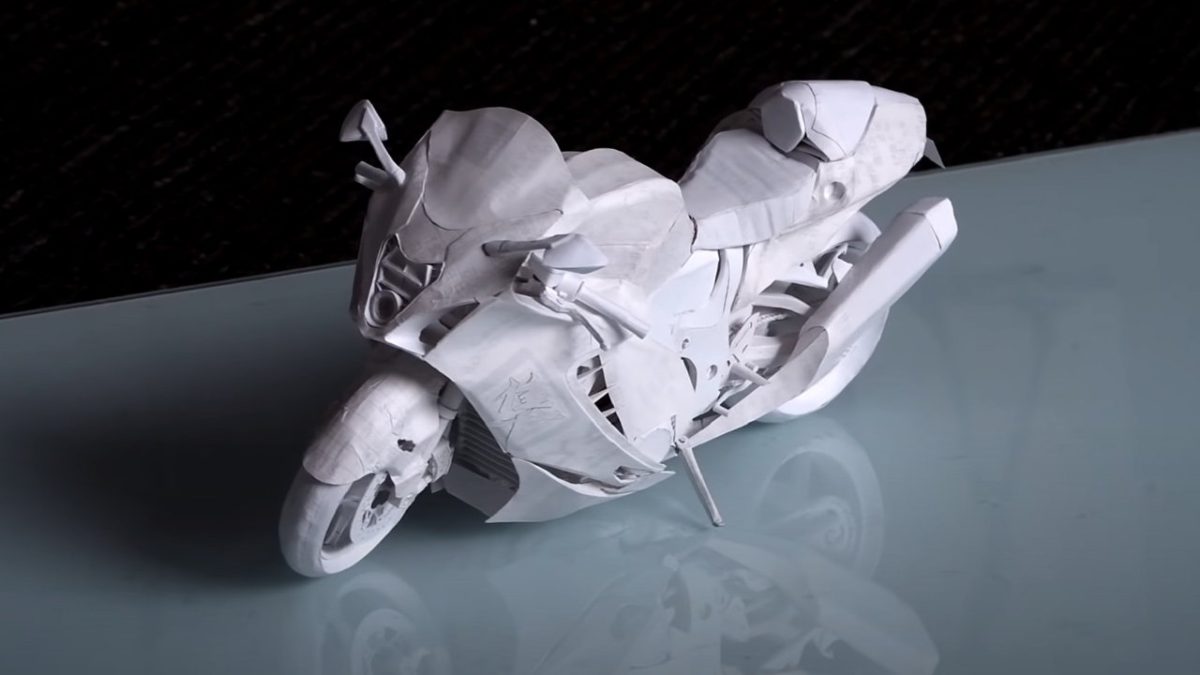 Suzuki Hayabusa από χαρτί video 2022