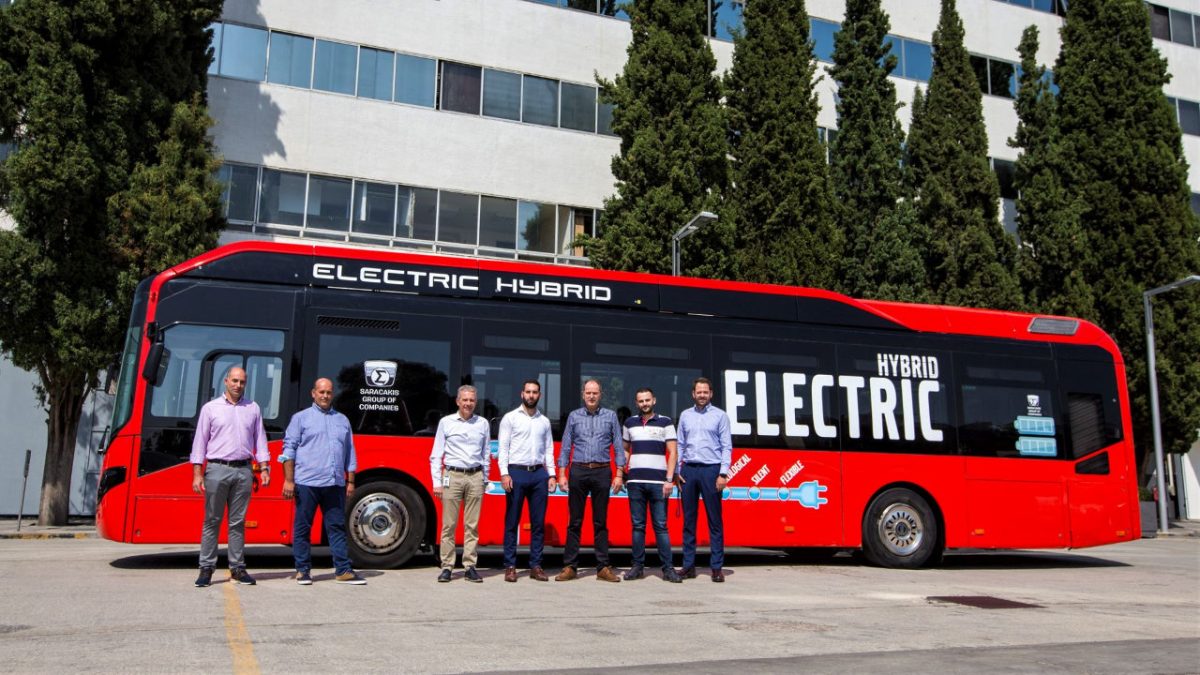 Υβριδικό λεωφορείο Volvo